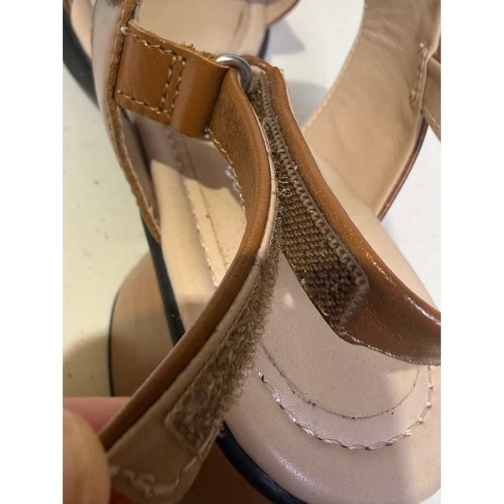 ECCO Sculpted Sandal LX 35 Women's US 10-10.5 EU‎ 41 Brown Leather Block Heel - Picture 11 of 11